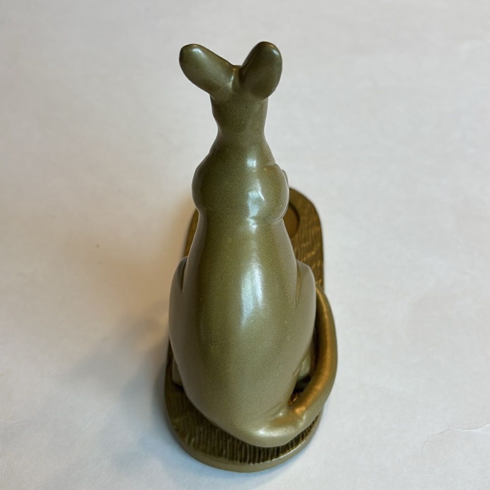 IKEA Brass Kangaroo Tea Light Candle Holder Markniva 2012 - Picture 6 of 9